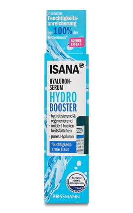 ISANA-Сироватка для обличчя з гіалуроном Isana Hydro Booster 30 мл-4305615838311-