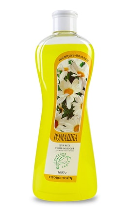 FITODOCTOR-Шампунь-бальзам для всех типов волос Fitodoctor Ромашка 1000 г-4820215052146-