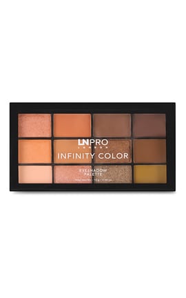 LN PROFESSIONAL-Набір тіней для повік LN Professional Infinity Color №101 Ванільний латте 10 г-5060805940791-