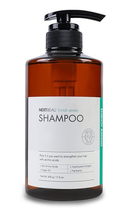 NEXTBEAU-Шампунь для волосся Nextbeau Enrich Amino 500 г-8809696982445-