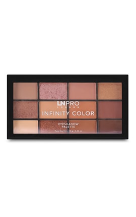 LN PROFESSIONAL-Набір тіней для повік LN Professional Infinity Color №102 Пряна карамель 10 г-810140296108-