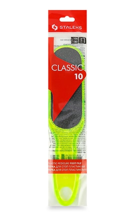 STALEKS-Терка для стоп пластиковая Staleks Classic 10 1 шт-4820121591593-