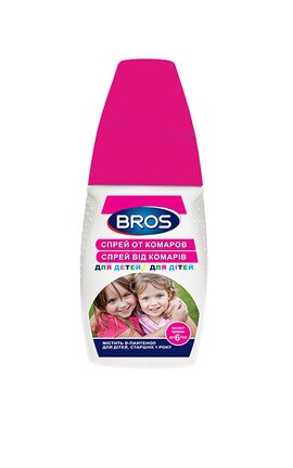 BROS-Спрей от комаров для детей BROS репеллентный 50 мл-5904517067622-