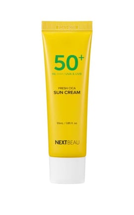 NEXTBEAU-Сонцезахисний освіжаючий крем Nextbeau Fresh Cica SPF 50+ 50 мл-8809696981691