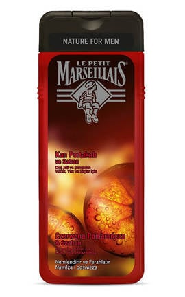 MARSEILLAIS-Гель-шампунь для чоловіків Le Petit Marseillais 3в1 Шафран і Червоний апельсин 400 мл-3574661421124-
