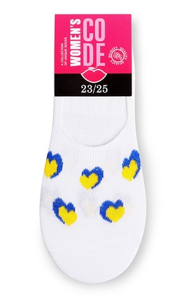 WOMEN'S CODE-Следы Women's Code №14В35/8 23-25 белый-4820203327171-
