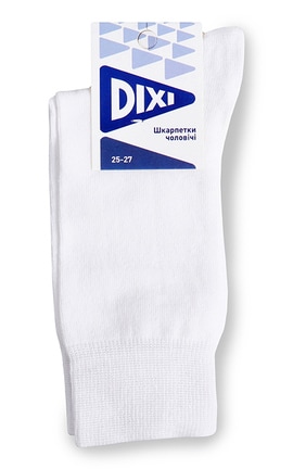 DIXI-Мужские носки Dixi 27-29 белый-4820203326822-