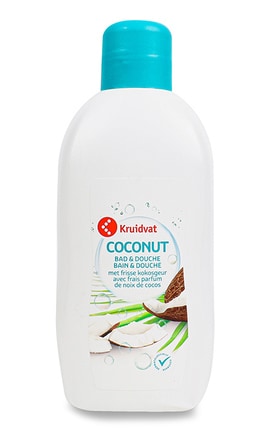 KRUIDVAT-Пена для ванны Kruidvat Coconut 1 л-8717333376260-
