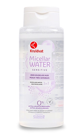 KRUIDVAT-Вода мицеллярная для лица Kruidvat Sensitive 400 мл-8719179519016-