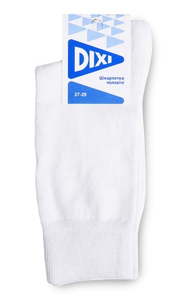 DIXI-Мужские носки Dixi 27-29 белый-4820203326839-