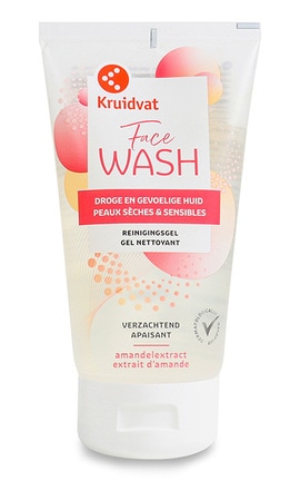 KRUIDVAT-Гель для умывания для чувствительной кожи Kruidvat 150 мл-8719179605962-