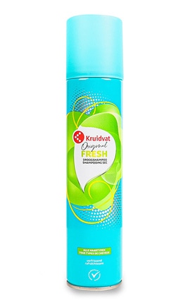 KRUIDVAT-Шампунь сухий Kruidvat Original Fresh 250 мл-8719179780393-