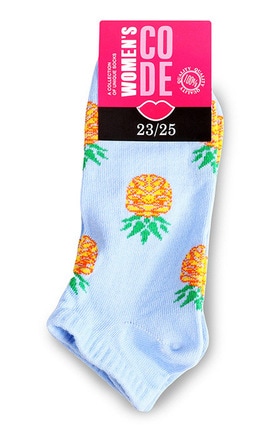WOMEN'S CODE-Носки Women's Code 23-25 голубой-4820203326969-