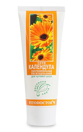 FITODOCTOR-Крем для чувствительной кожи Fitodoctor Календула 75 г-4820215053662-