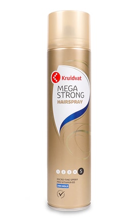 KRUIDVAT-Лак для волосся Kruidvat Mega Strong 400 мл-8719179414557-