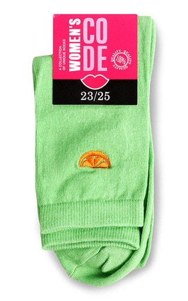 WOMEN'S CODE-Шкарпетки Women's Code Премиум №14В35/1в 23-25 зелений-4820203326846-