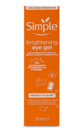 SIMPLE-Гель для кожи вокруг глаз осветляющий Simple Protect N Glow 25 мл-8720181074578-