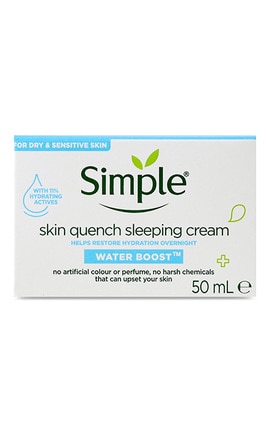 SIMPLE-Крем для лица ночной восстанавливающий Simple Water Boost 50 мл-8720181476877-