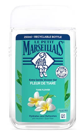 MARSEILLAIS-Гель для душа Le Petit Marseillais® Цветок Тиаре 250 мл-3574661711539-