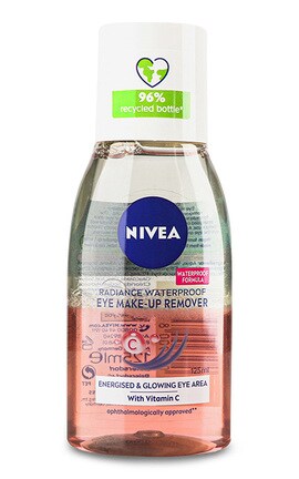 NIVEA-Средство для снятия макияжа с глаз Nivea Radiance Waterproof 125 мл-4005900252630-