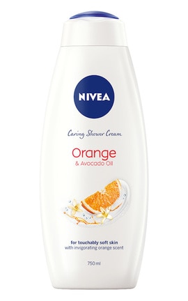 NIVEA-Гель-догляд для душу Nivea Апельсин та Олія Авокадо 750 мл-4006000009292-