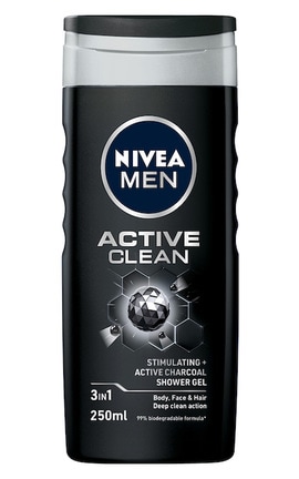 NIVEA-Гель для душу Nivea Men Активне Очищення 250 мл-4006000009421-