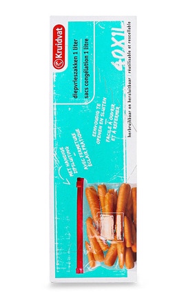 KRUIDVAT-Пакети для зберігання у заморозці 1л Kruidvat 40 шт-8719179345974-