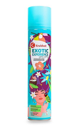 KRUIDVAT-Шампунь сухий Kruidvat Exotic Experience 200 мл-8719179655493-