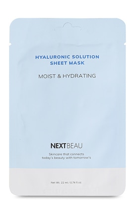 NEXTBEAU-Маска для обличчя Nextbeau Hyaluronic 22 мл-8809696981882-