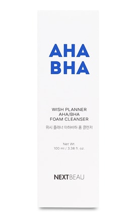 NEXTBEAU-Пінка для вмивання Nextbeau Aha Bha 100 мл-8809696981622-