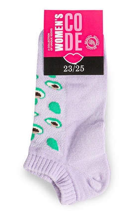 WOMEN'S CODE-Шкарпетки занижені з малюнком Women's Code №14В35/6м 23-25-4820203322251-