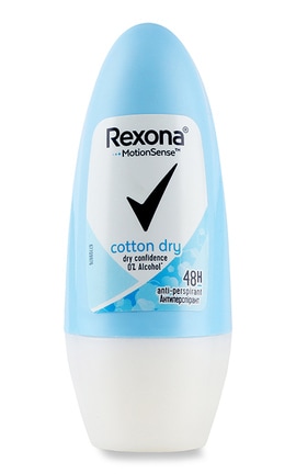 REXONA-Антиперспірант кульковий Rexona Cotton dry 50 мл-8710847860829-