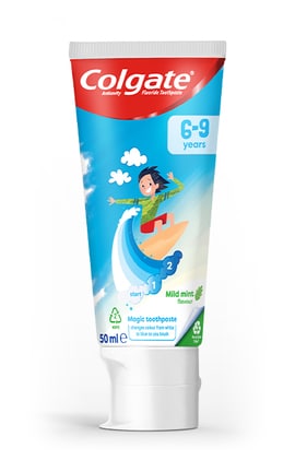 COLGATE-Зубная паста для детей 6-9 лет Colgate с фторидом 50 мл-8718951610613-