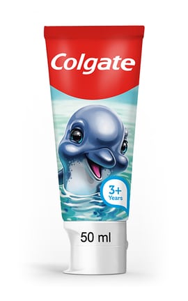 COLGATE-Зубная паста для детей от 3-х лет Colgate с фторидом 50 мл-8718951321434-