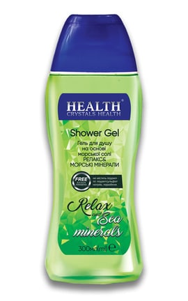 CRYSTALS HEALTH-Гель для душу з морською сіллю Relax 300 мл-4820169780447-
