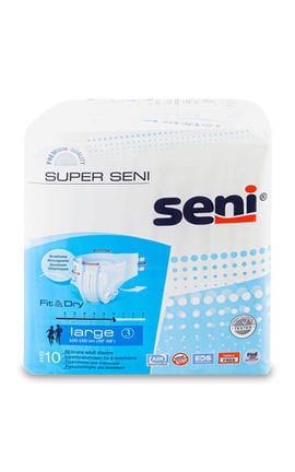 SENI-Подгузники для взрослых Super Seni large 10 шт-5900516691196-