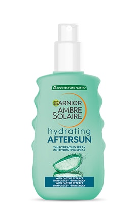 AMBRE SOLAIRE-Спрей для шкіри після засмаги зволожуючий та освіжаючий Garnier Ambre Solaire 200 мл-3600540304902-