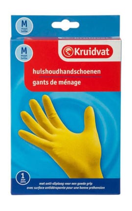 KRUIDVAT-Рукавиці господарські M Kruidvat 1 пара-8717333519490-