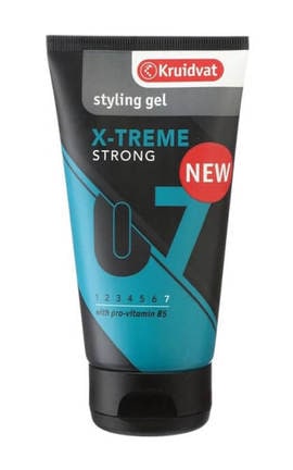 KRUIDVAT-Гель для укладки волосся сильної фіксації Kruidvat X-treme Strong 150 мл-8719179129901-