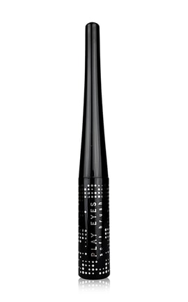 COLOUR INTENSE-Подводка для глаз жидкая Colour Intense Play Eyes Soft brush черная 5 мл-4823083022952-