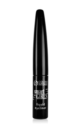 COLOUR INTENSE-Подводка для глаз жидкая Colour Intense Smart Girls черная 4.5 мл-4823083003227-