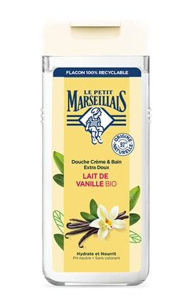 MARSEILLAIS-Гель для душа Le Petit Marseillais Био Ванильное молоко 650 мл -3574661714776-