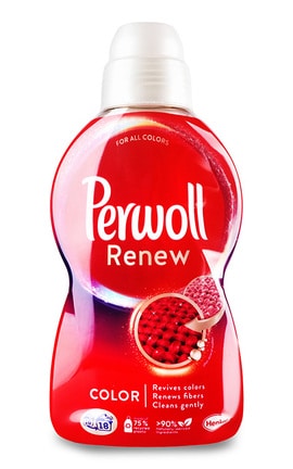 PERWOLL-Средство для стирки специальное для цветных вещей Perwoll Renew Color 990 мл-9000101580235-