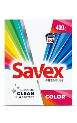 SAVEX-Стиральный порошок Savex Color 2в1, 400 г-3800024021398-