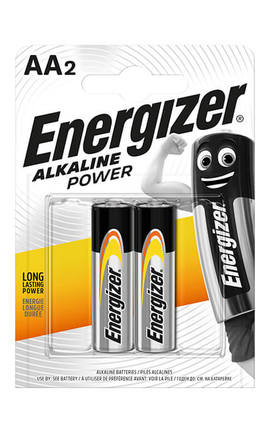 ENERGIZER-Батарейки Energizer AA Alk Power 2 шт-7638900297416-