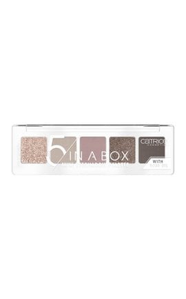 CATRICE-Палетка теней для век Catrice 5 In A Box Mini Eyeshadow Palette 020 4 г-4059729275035-