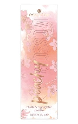 ESSENCE-Палетка хайлайтерів і рум'ян Essence Peachy Blossom 15 г-4059729394194-