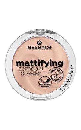 ESSENCE-Компактна пудра для обличчя Essence Mattifying 11 Pastel Beige 12 г-4250587773200-