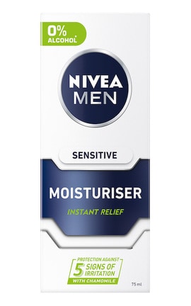 NIVEA-Крем після гоління зволожуючий Nivea Men для чутливої шкіри 75 мл-4005808211456-