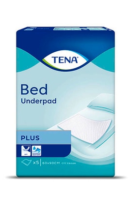 TENA-Пеленки детские Tena Bed Plus 60x90 см 5 шт-7322540801934-